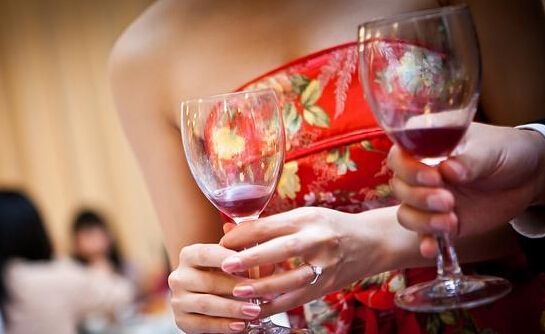 结婚敬酒